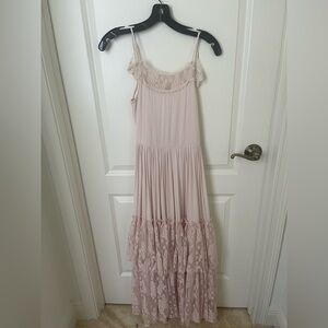 Joyfolie Pink Tiered Ruffle Sundress Mia Joy